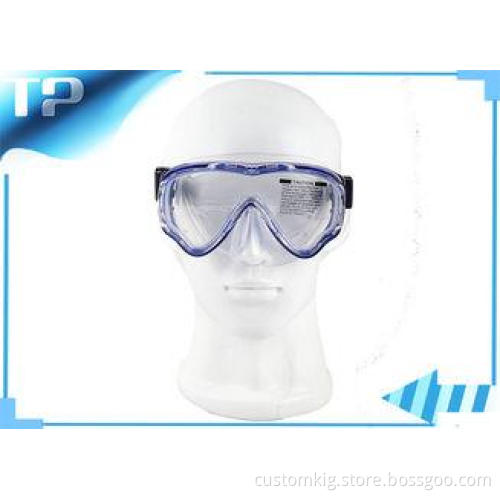 Excellent Blue Anti - Fog Scuba Diving Masks Silicone For J